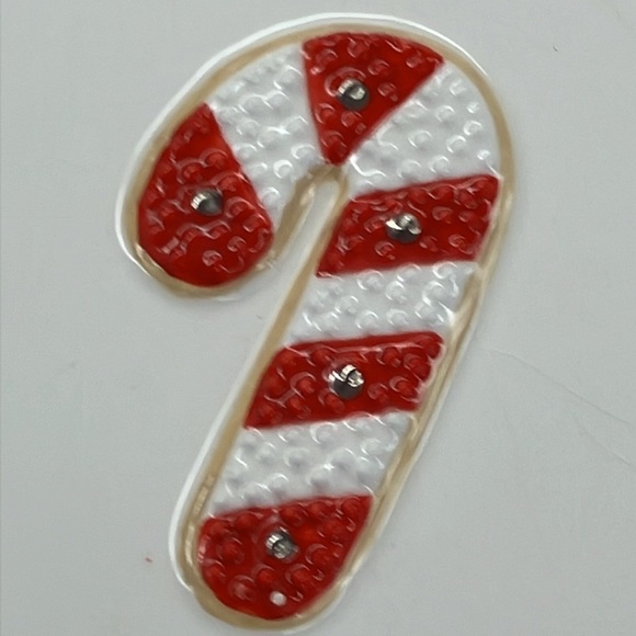 VINTAGE HALLMARK GINGERBREAD MAN AND CANDY CANE COOKIE PLATES - Picture 8 of 16